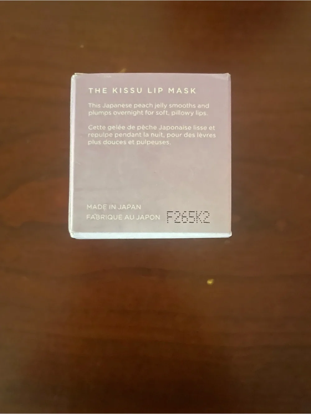 Tatcha Kissu Lip Mask - Soft Rose Pink Balm